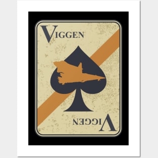 Viggen (distressed) Posters and Art